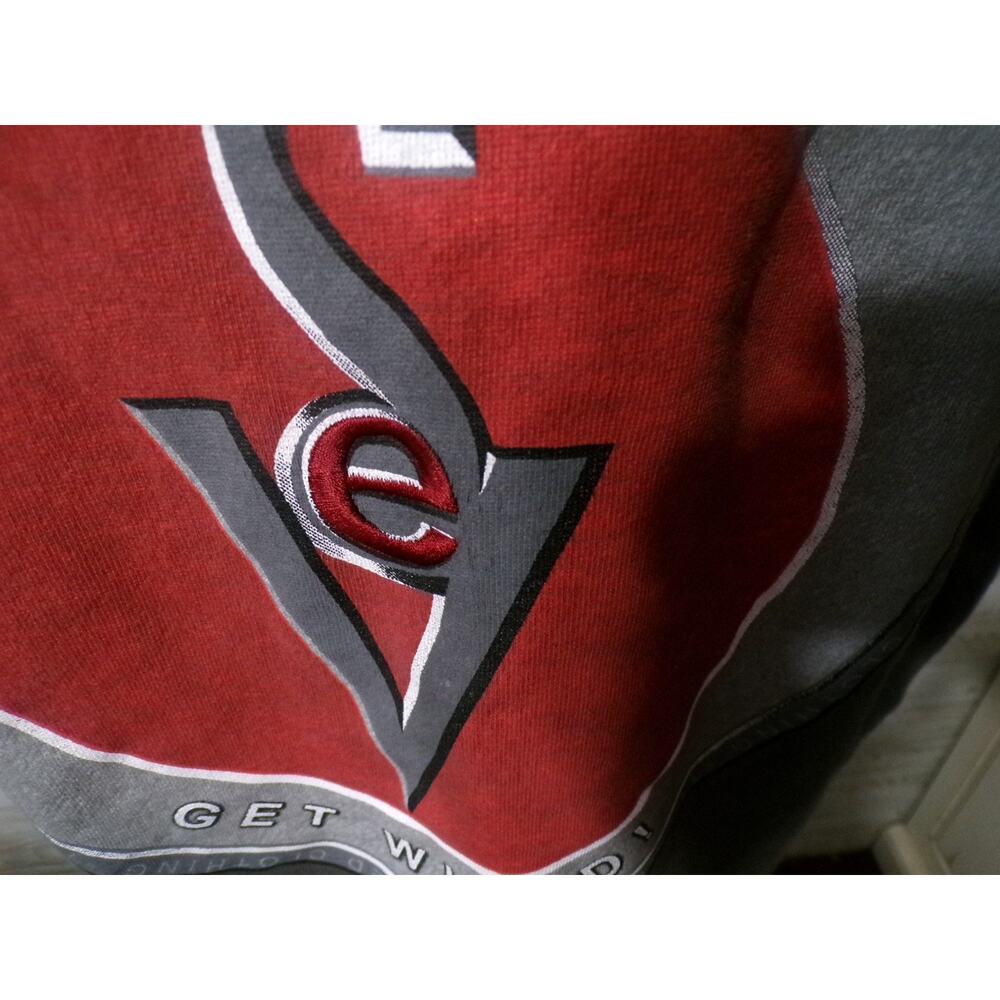 SCOTTeVEST‎ Zip Hoodie Sweatshirt M Dk Gray Burgundy Ultimate tec Get Wired Y2k - Picture 4 of 10